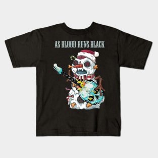 AS BLOOD RUNS BLACK BAND XMAS Kids T-Shirt